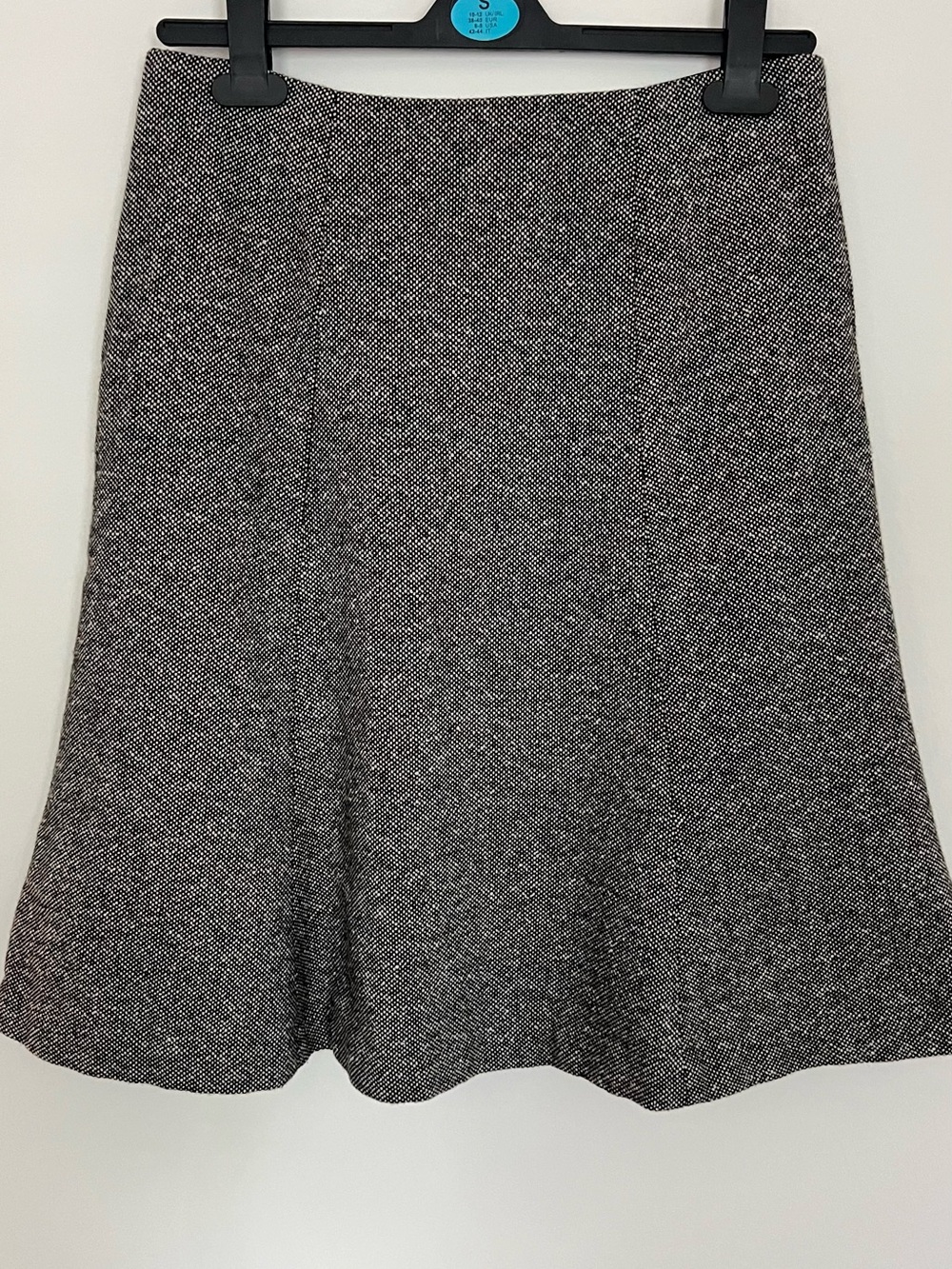 GAP Black and White A-Line Tweed Skirt
